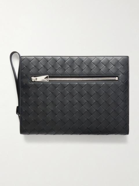 Bottega Veneta Intrecciato Leather Pouch
