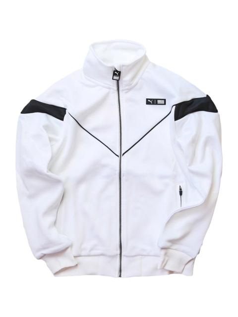 PUMA The Marathon Clothing MCS Track Jacket "Puma White / Puma Black" 596567 02