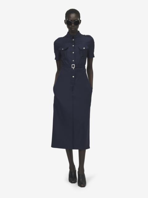 Alexander McQueen Uniform Midi Dress