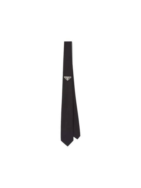 Prada triangle tie