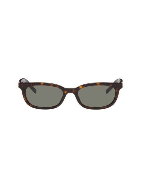 SAINT LAURENT Brown SL M160 Sunglasses