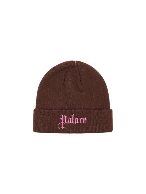 PALACE Palace Fuzzy Ear Beanie 'Brown' | REVERSIBLE