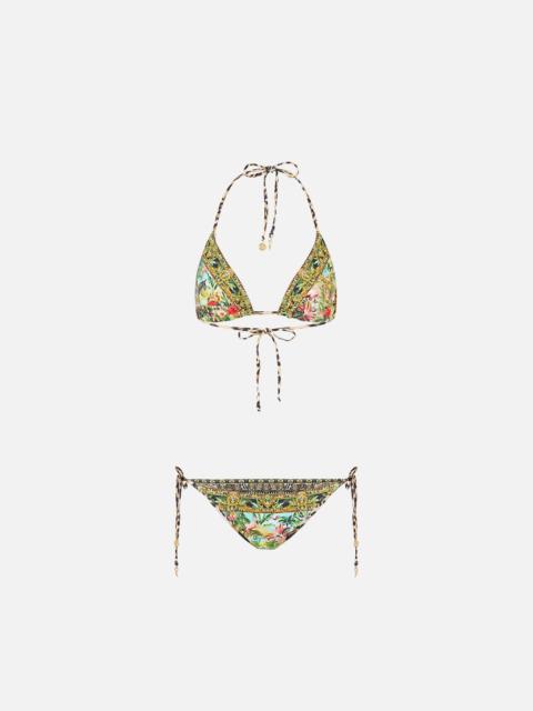 CAMILLA SOFT REVERSIBLE TRI TIE BIKINI SET WANDERLUST EMPIRE