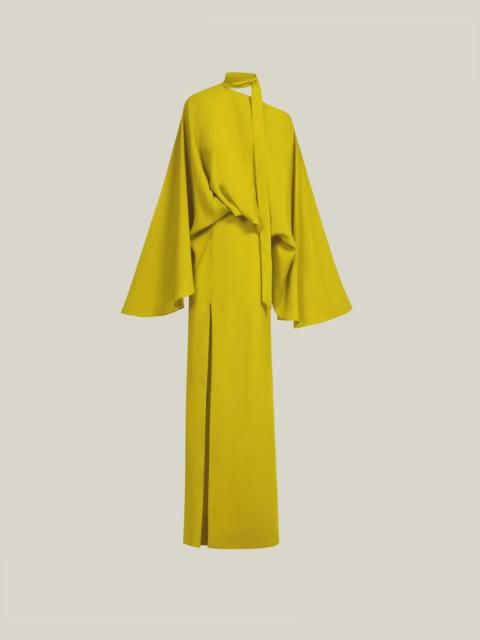 Taller Marmo Brooks Dress in Acid Yellow
