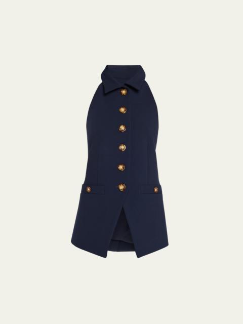 VERONICA BEARD Orlinda Button-Front Vest