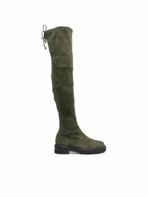 Lowland Lift thigh-high boots