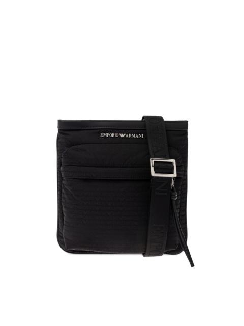 EMPORIO ARMANI logo-plaque messenger bag
