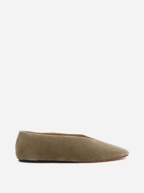 LE MONDE BÉRYL Olympia Slipper / Ash Velvet