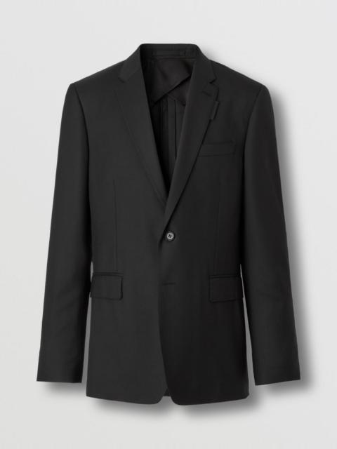 Burberry Slim Fit Wool Tailored Jacket