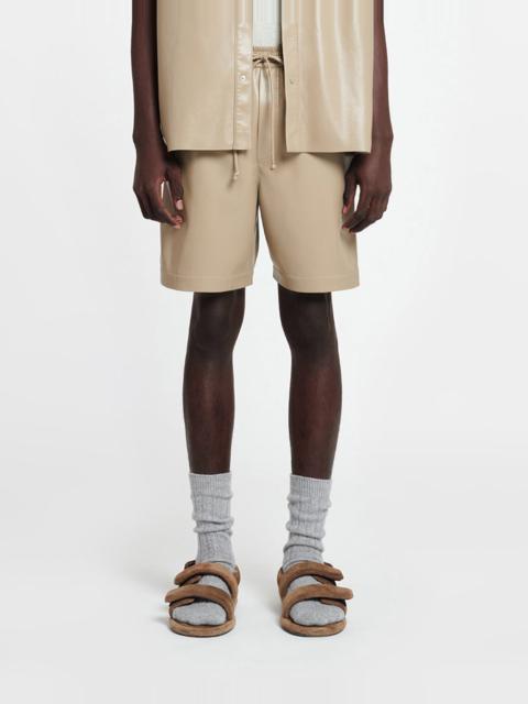 Nanushka Okobor™ Alt-Leather Shorts