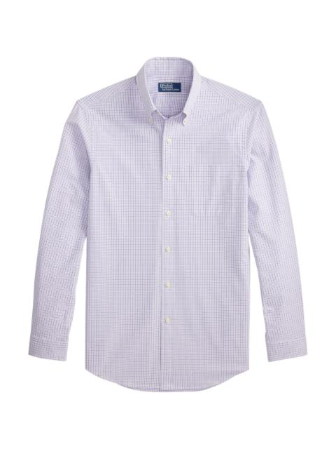 Polo Ralph Lauren Men's Poplin Button-Up Sport Shirt - Lavender Blue Multi