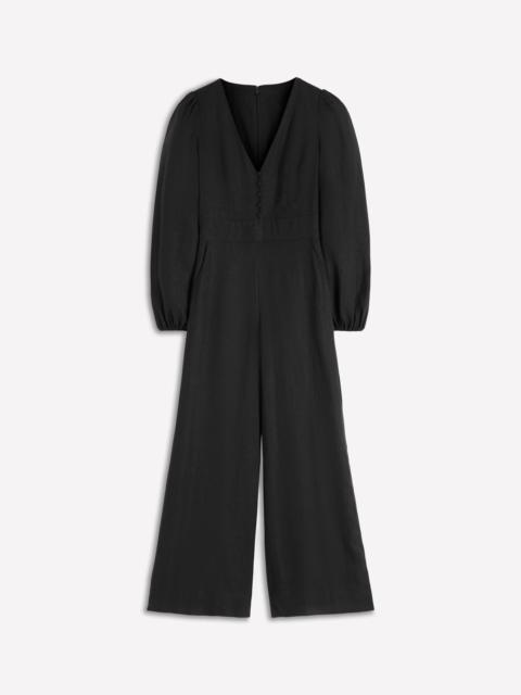 BODEN Lola Linen Jumpsuit-Black
