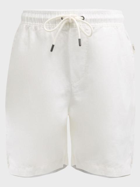 onia Men's Air Linen Pull-On Shorts