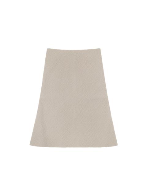 Rick Owens Off-White Cowl Scarf