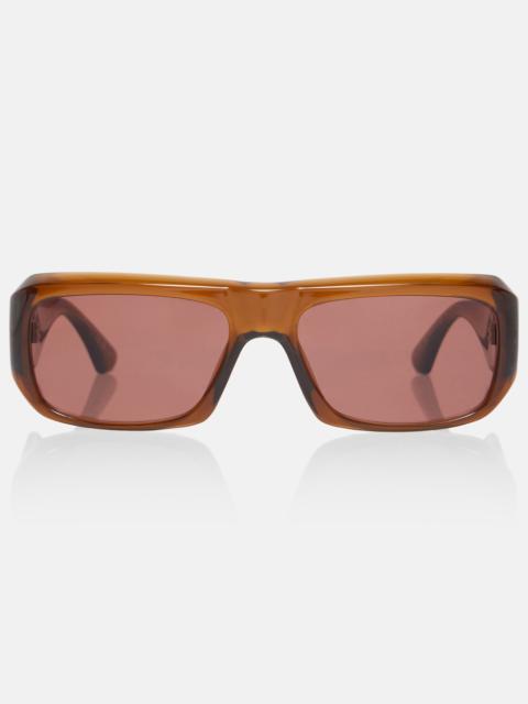 SAINT LAURENT SL Logo rectangular sunglasses