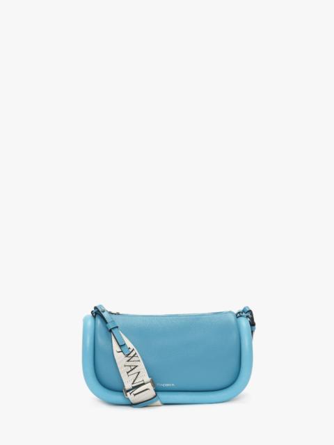 JW Anderson BUMPER-15 - LEATHER SHOULDER BAG WITH ADDITIONAL WEBBING STRAP