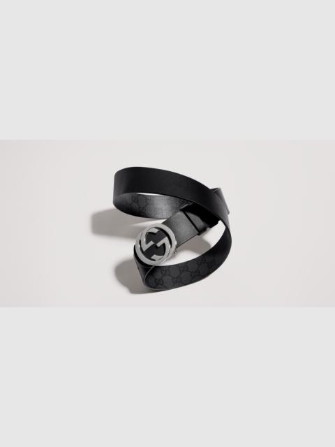 GUCCI Reversible belt with Interlocking G buckle