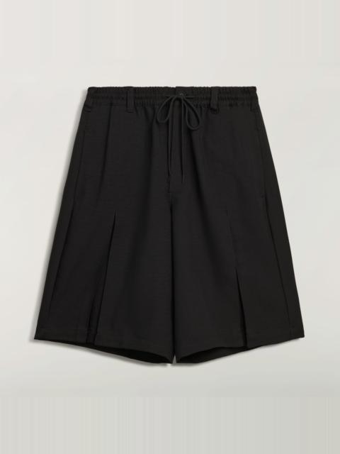 Y-3 Y-3 SPORT UNIFORM PLEATED SHORTS