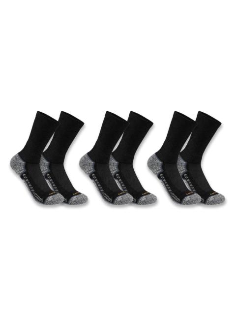 Carhartt Carhartt Force® Midweight Crew Sock 3-Pack