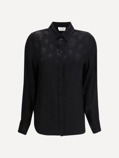Alexander McQueen Shirt with skull motif