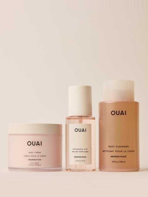 OUAI Smell Like Roses From Head to Toe Set