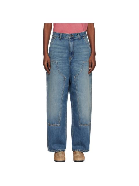 Carhartt Blue Brandon Double Knee Jeans