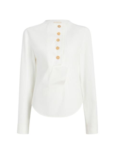 KHAITE Poe top