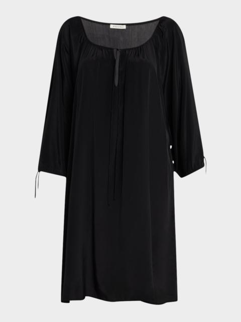 BY MALENE BIRGER Lauren Viscose-Silk Shift Dress