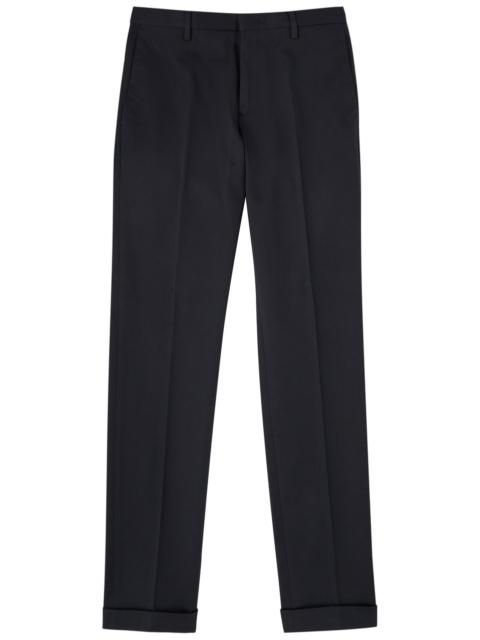 Paul Smith Paul Smith Slim-leg Stretch-cotton Trousers