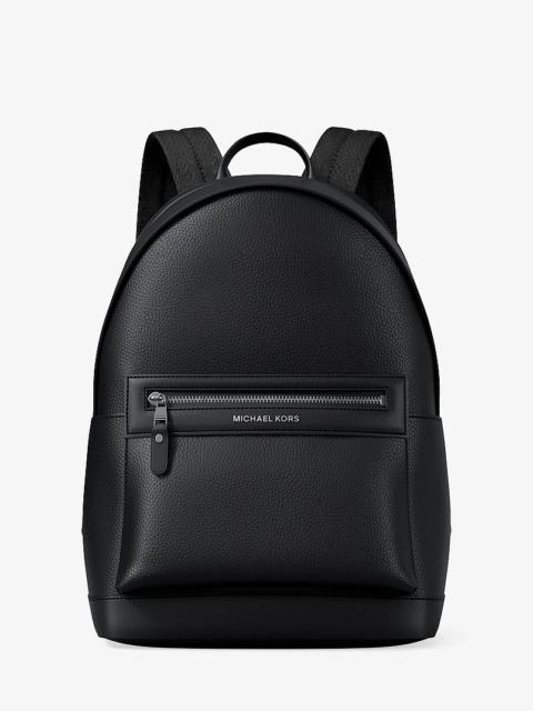 MICHAEL KORS Jet Set Pebbled Leather Backpack