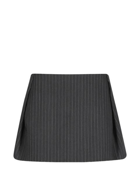 IRO Kimy pinstripe-pattern pleated mini skirt