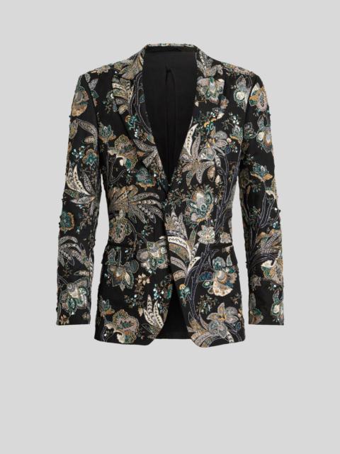Etro FLORAL PAISLEY JACKET WITH BEADS