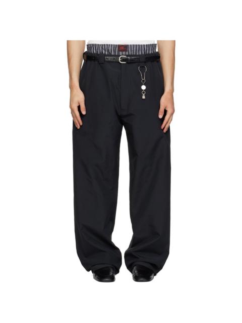 WILLY CHAVARRIA Black Toluca Trousers