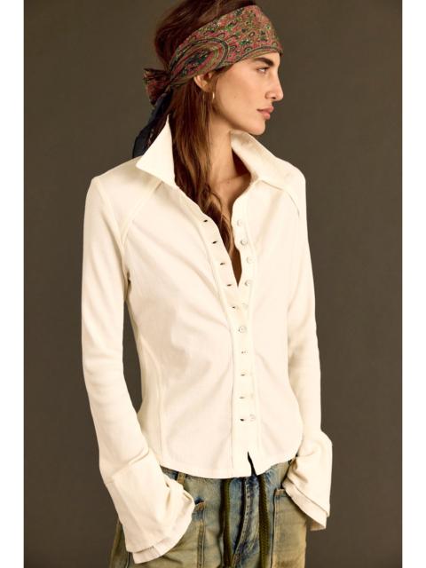 FREE PEOPLE We The Free Happy Valley Button Down Shirt