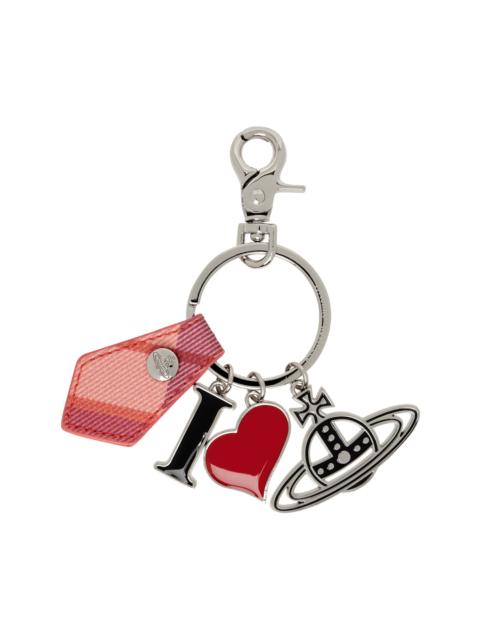 Vivienne Westwood 'I Love Orb' Keychain