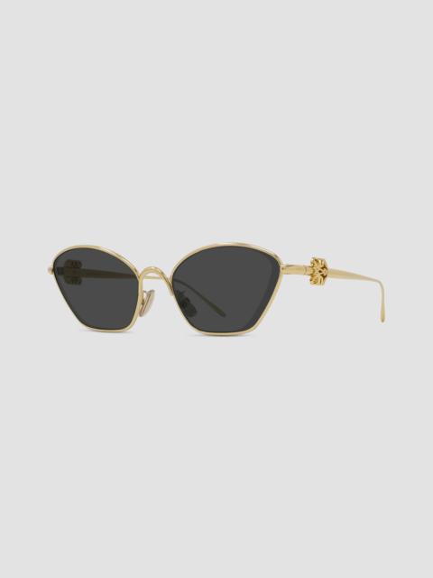 Loewe Women's Anagram 57MM Cat-Eye Sunglasses - Gold Black
