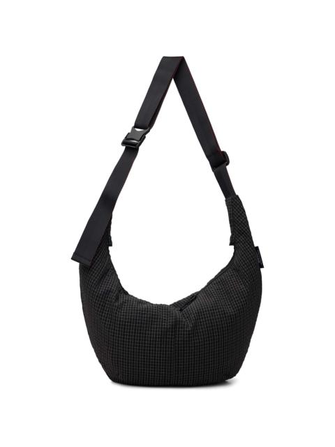 Comme des Garçons Homme Black Grid Check Pattern Bag
