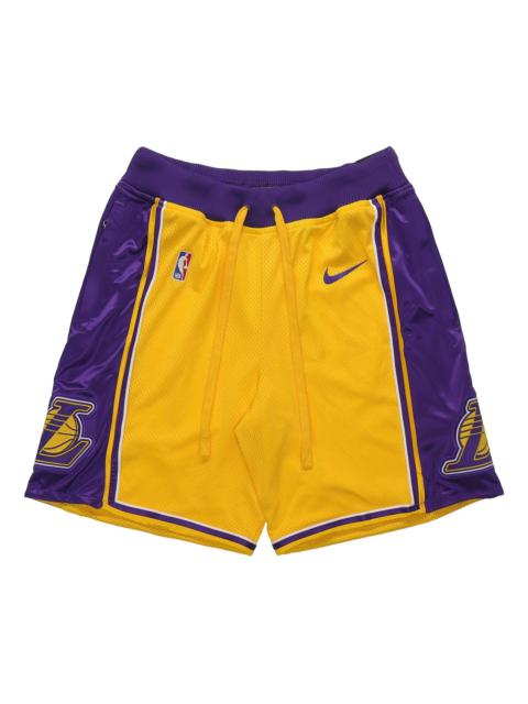 Nike Nike Los Angeles Lakers Basketball Shorts Yellow AJ9170-728