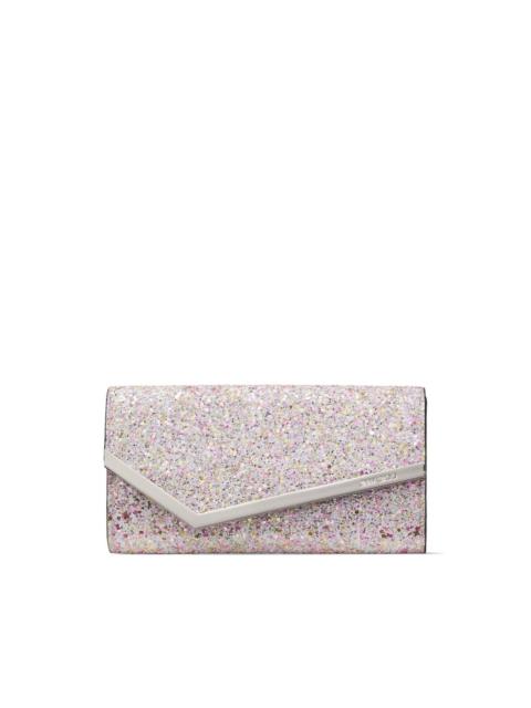 Emmie glitter clutch bag