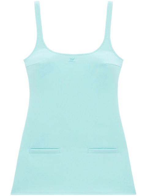 courrèges trapeze mini dress