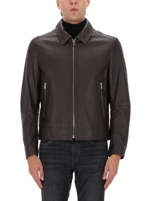 Boss Men Leather Jacket