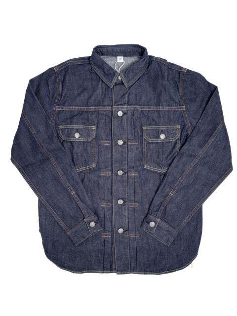 Pure Blue Japan 2237-ID 8oz Denim Type 2 Shirt Indigo