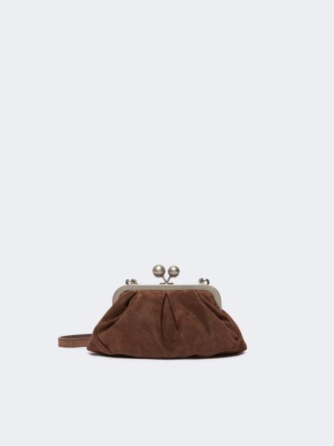 WEEKEND Max Mara NERINE Small split calfskin Pasticcino Bag - CHOCOLATE