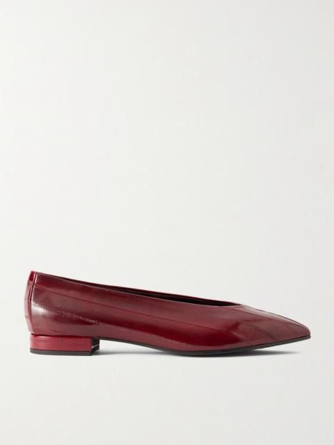 Loro Piana Rebecca Eel Ballet Flats