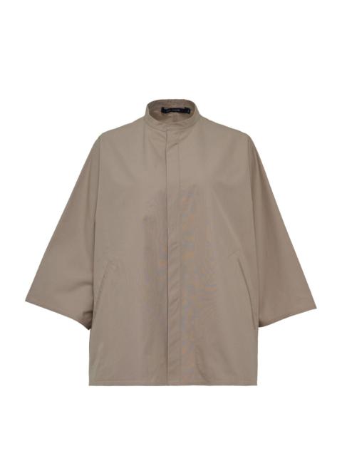 SOFIE D'HOORE Stand Collar With Bracelt Sleeve Top