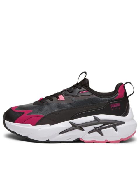 (WMNS) PUMA Spina Nitro Sneakers 'Black Pink' 392480-03