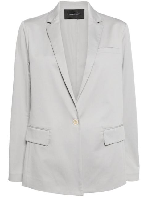 FABIANA FILIPPI notched-lapels single-breasted blazer