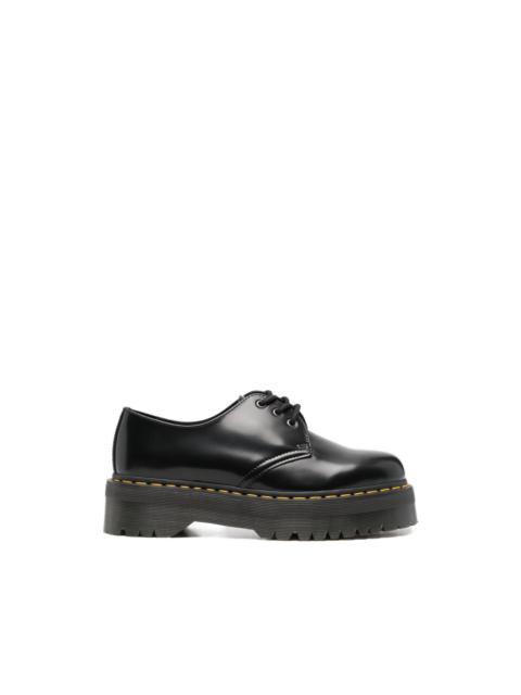 Dr. Martens 1461 Quad polished platform Derby shoes