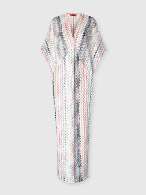 Missoni Long caftan with V-neck
