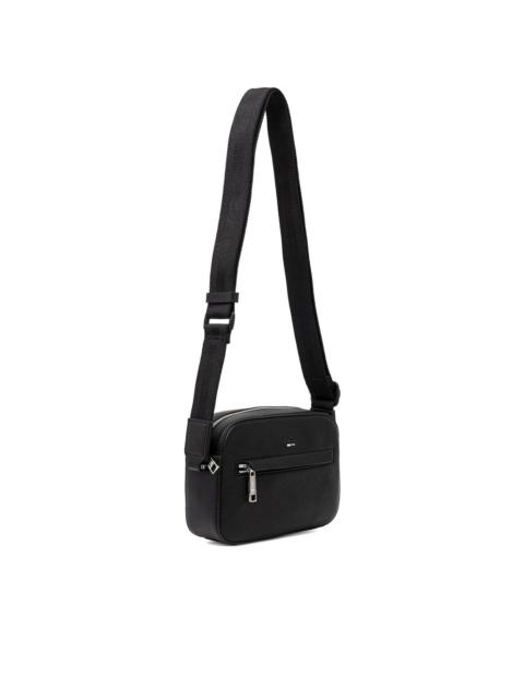 BOSS zip-fastening leather belt bag